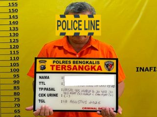 📸 AT, oknum PNS terduga pelaku pencabulan terhadap anak di Kecamatan Rupat, Kabupaten Bengkalis.