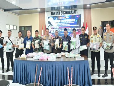 📸 Polres Bengkalis memusnahkan barang bukti narkotika hasil pengungkapan perkara pada Rabu, 9 September 2026.