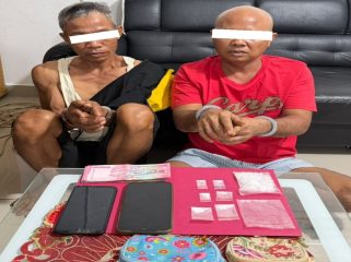 📸 Polisi menyita delapan paket sabu setelah menangkap dua pria dalam kasus dugaan penyalahgunaan narkotika di Mandau, Bengkalis.