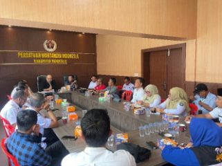 Pengurus PWI Bengkalis Rapat Bersama sejumlah OPD